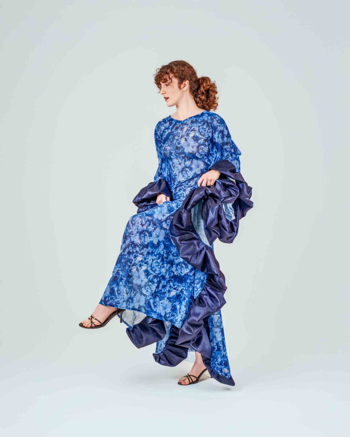 Botanic Aura Blue Dress
