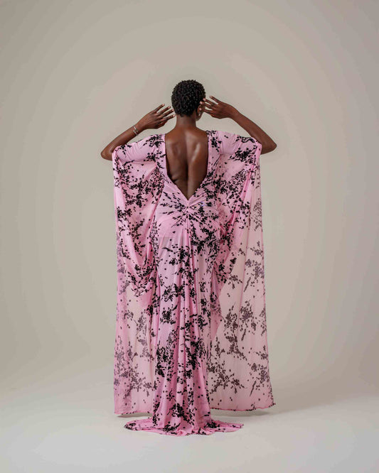 Botanic Aura Pink Dress