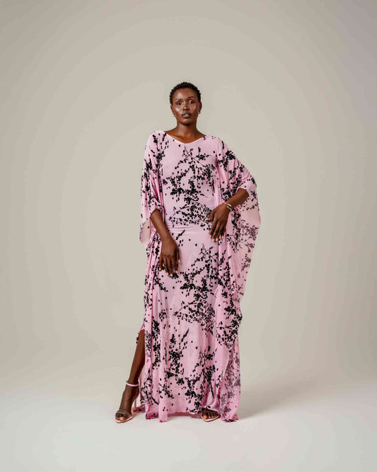 Botanic Aura Pink Dress